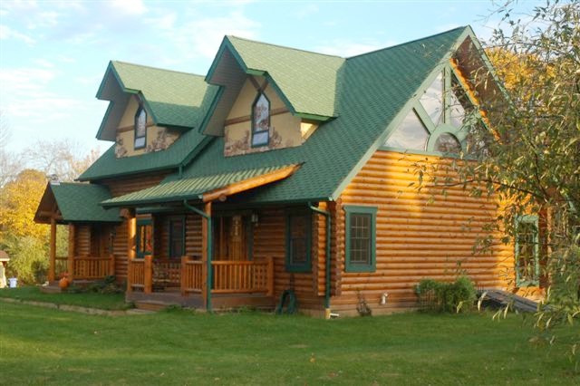 Jersey Log Homes Model Home